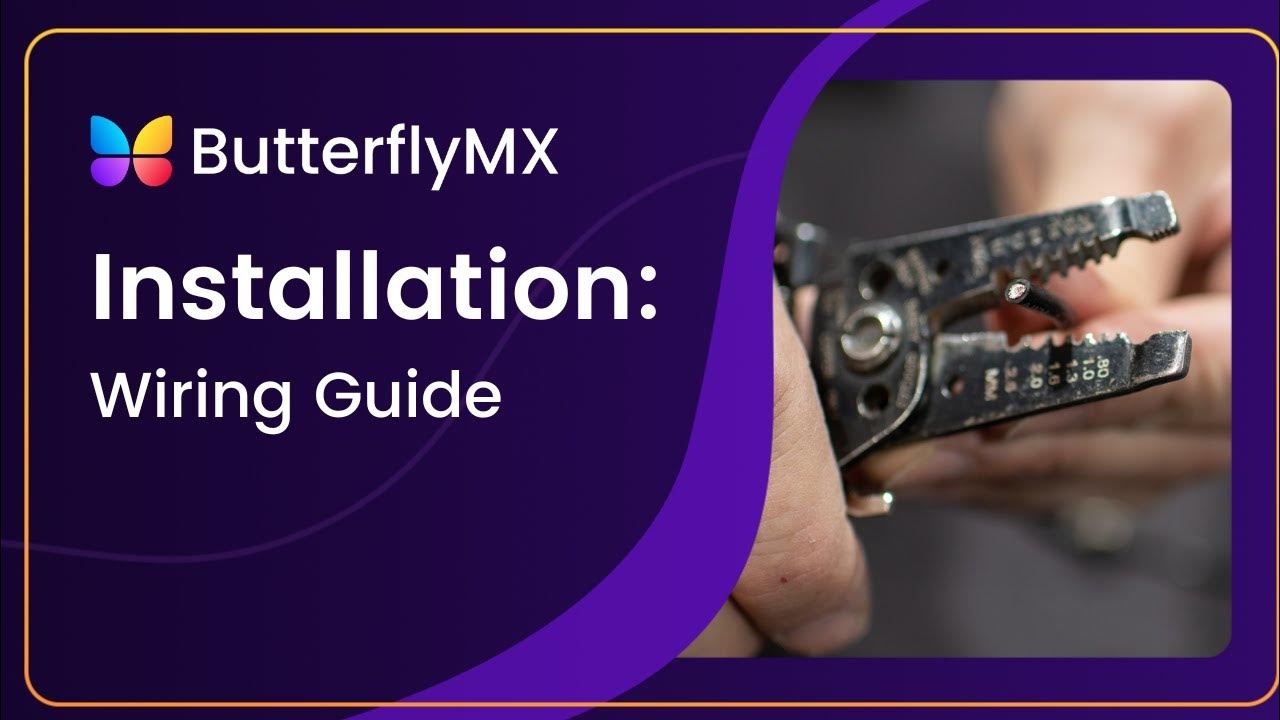 ButterflyMX Video Intercom Wiring Guide - YouTube