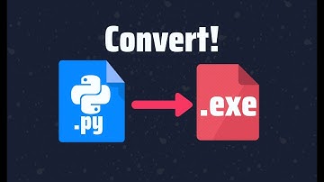 Comment convertir une application python  (.py) en un exécutable  (.exe)