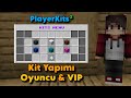 Minecraft Kit nasıl yapılır? Oyuncu & VIP Kitleri | Playerkits2 tanıtım