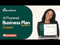 Business plan creator  powered by cutting edge ai  get a competitive advantage  venture planner