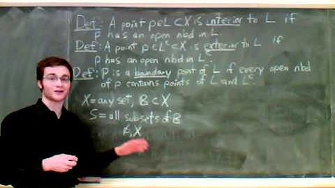 General Topology Lecture 1 Part 4