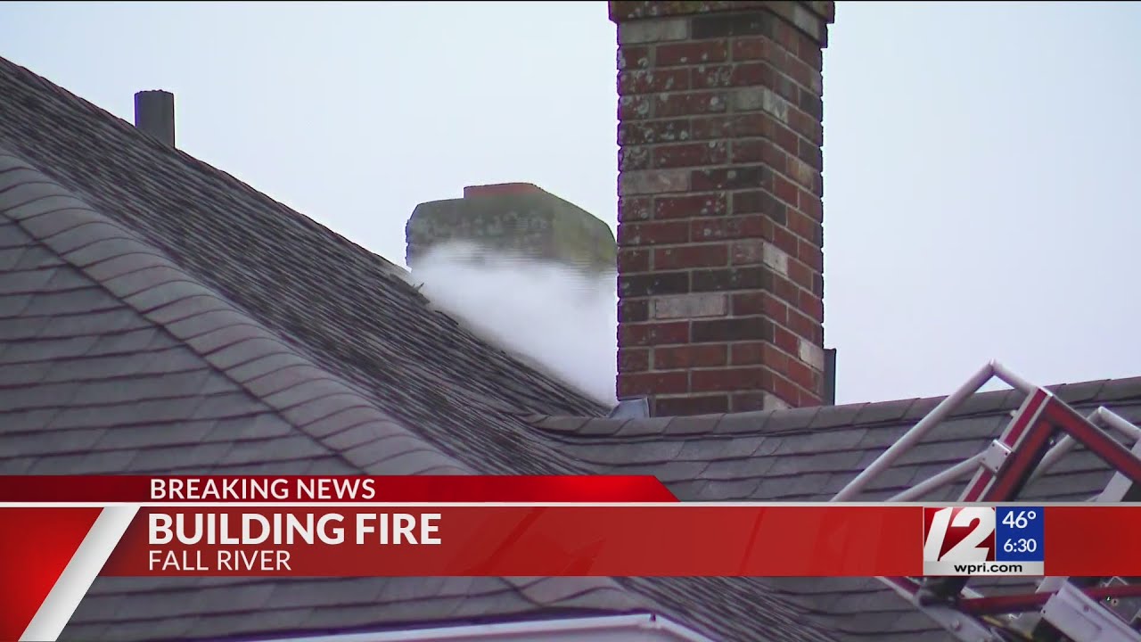 12 displaced, 2 animals dead in Fall River fire - YouTube