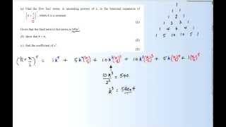 Binomial expansion - problem 3