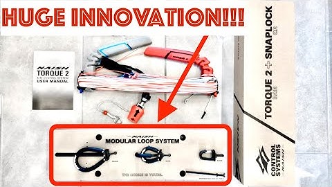 Unboxing Naish S26 Torque 2 Kite Bar, Modular Loop System, review, Kitebar
