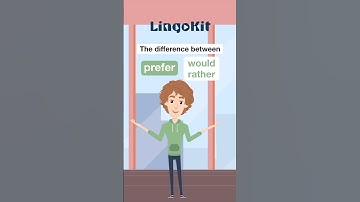 Prefer Vs. Would rather with verbs