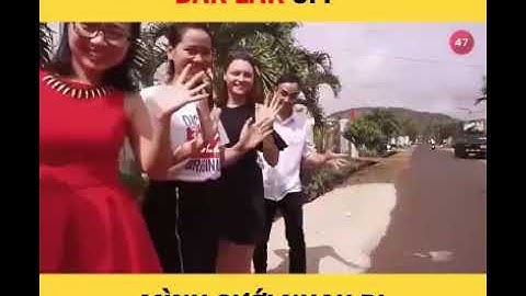 Chú rễ rước dâu bằng xe công nông cực chất ở Đăk Lăk