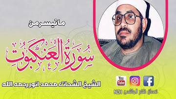 Surah Al Ankboot | سورة العنکبوت | Sheikh Shahat Muhammad Anwar رحمه الله