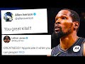 NBA PLAYERS REACT TO KEVIN DURANT 49 POINT TRIPLE DOUBLE VS BUCKS IN GAME 5 OF ECSF 2021 | KD.