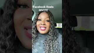 Facebook reels INVITE #facebookreels #facebookreel #facebookreelsviral