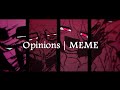 opinions | meme (OC/LoveSeeker)(※Flash+Blood warning)(⚠点滅・流血注意）