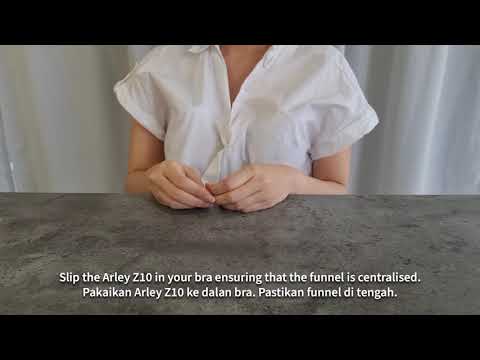 Arley Z10 All-in-One Handsfree Breast Pump Tutorial