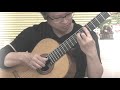 アメリアの誓い El testament d' Amelia/カタロニア民謡〜リョベート編【ギター独奏】