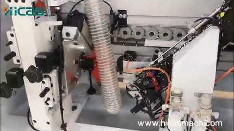 HICAS 468J Automatic Edge Banding Machine Working Video