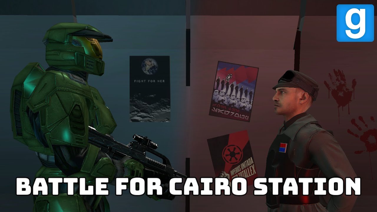 Garry's Mod NPC Wars - Halo: UNSC vs. Galactic Empire Part 2