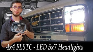 Super Bright LED Headlight with DRL and Turn Signals  Review and Install