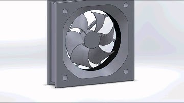 cpu fan animation @500 RPM