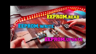 Infrared remote controlled WS2812B RGB LED strip with POWER ON status memory   ARDUINO FOR BEGINNERS