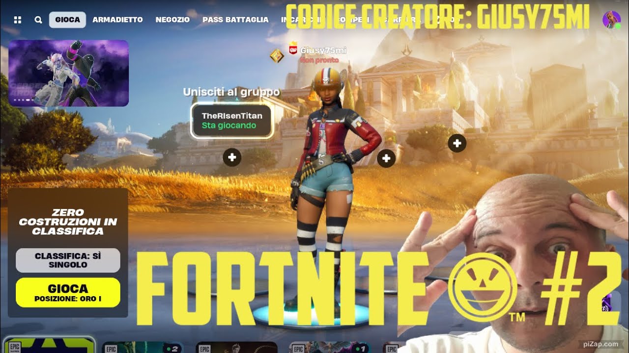 LA MIA PRIMA VITTORIA in solo su FORTNITE PARTE #2 | 🔴 DIRETTA LIVE | # ...