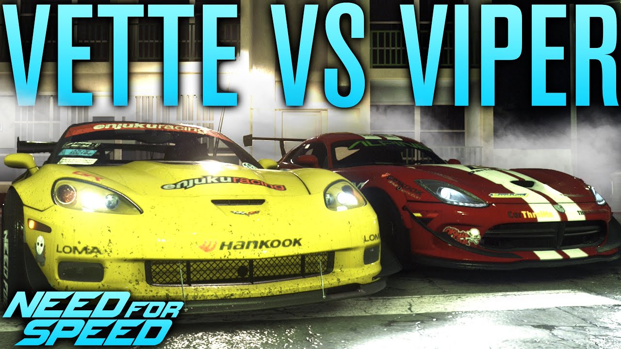 CORVETTE VS VIPER! (SUPER MUSCLE BATTLE) | Need for Speed 2015 Gameplay w/ The Nobeds forza horizon 2