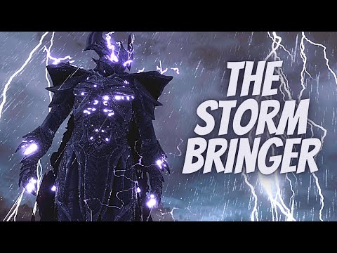 Skyrim SE - The Storm Bringer - Magic Combat Mod 2022 Modded Build Gameplay #skyrimgodmod #mod