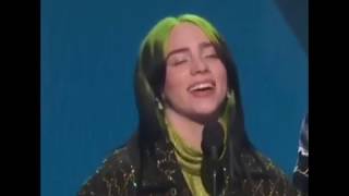 Billie Eilish When The Partys Over Grammy Awards 2020  Song of the year nterview HD