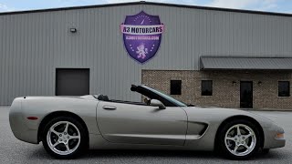 2002 CORVETTE CONVERTIBLE 1SC LIGHT PEWTER METALLIC ONLY 33K FREE DELIVERY FOR SALE R3MOTORCARS.COM by R3 MOTORCARS 173 views 1 month ago 4 minutes, 41 seconds