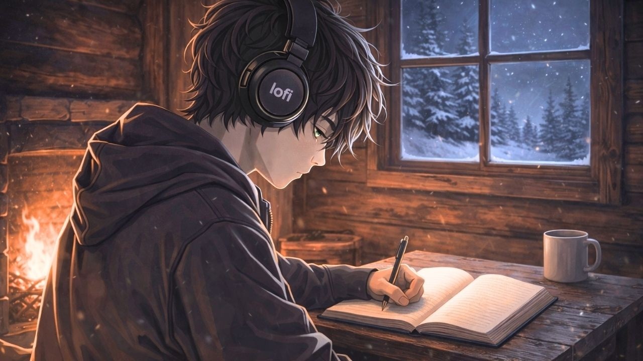 Winter Isolation Lofi ❄️ Music for Focus, Calm & Productivity (25 Minutes)