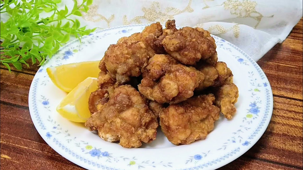 【唐揚げ】パリパリサクサク肉汁じゅわ〜作り方 - YouTube