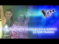 Pamela osorio vs francesca zapata  la que manda  batallas  temporada 2023  la voz per