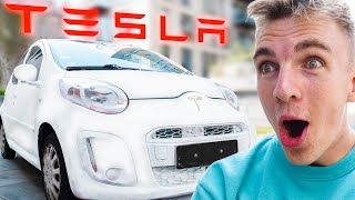 Bygger Min Bil Om Til En Tesla