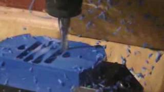 CNC Mill - Milling a delrin sphere with BobCAD CAM V22