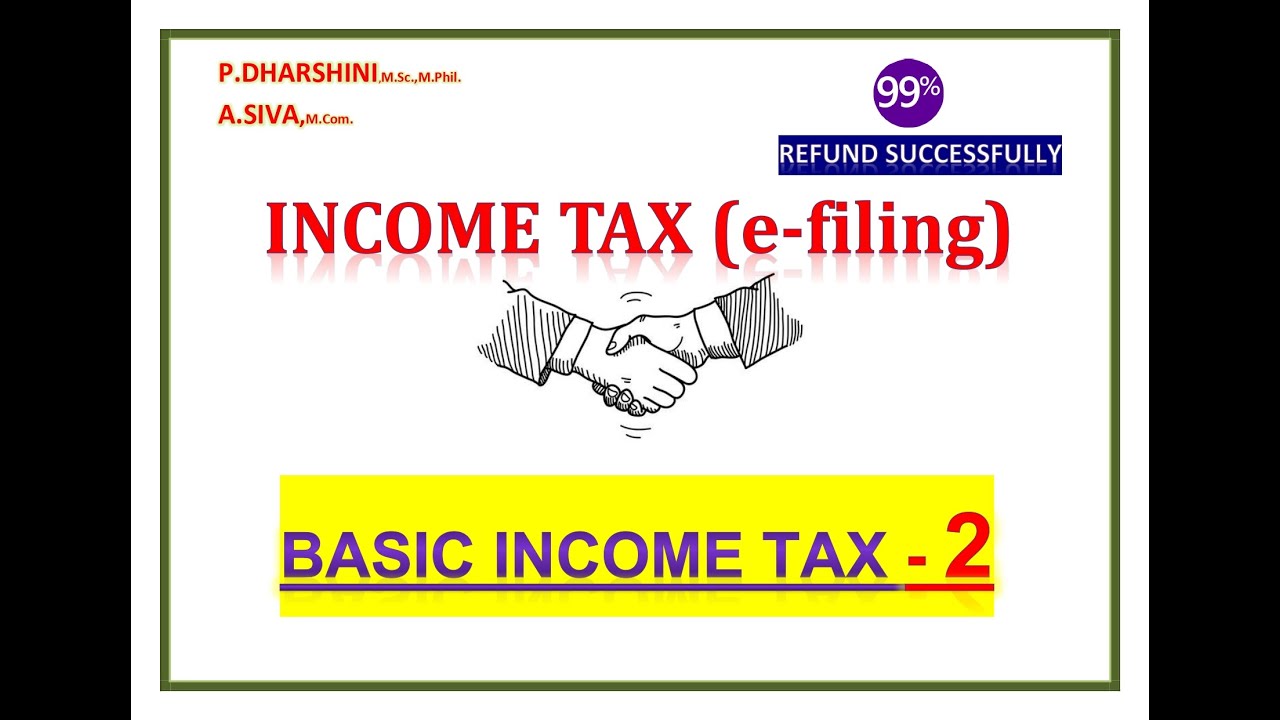 BASIC INCOME TAX 2 - YouTube