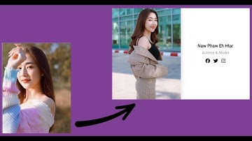 (Myanmar မြန်မာ) - Foldable Image Hover Effect Using Html and CSS