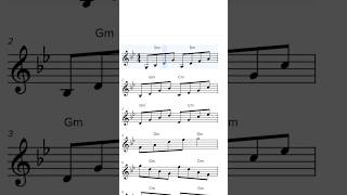 Natural minor exercises #jazz #trumpet #exercise