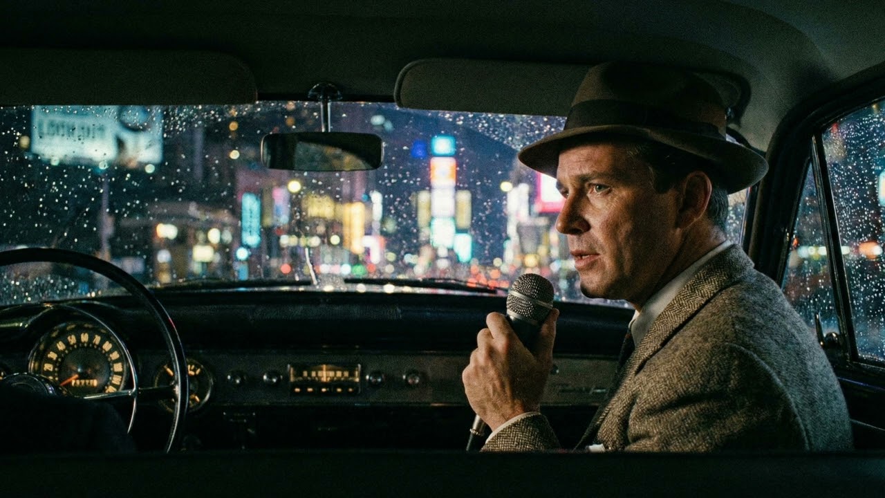 City Lights & Leather Seats | Vintage Car Jazz