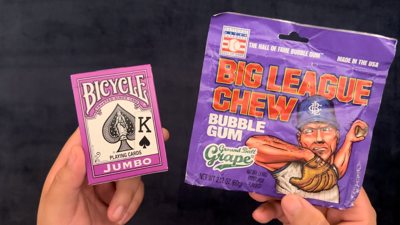 Super Soft Big League Chew Bubble Gum ~ Gum Chewing ~ ASMR Solitaire #636