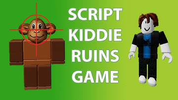 When a script kiddie joins the server..