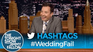 Hashtags: #WeddingFail
