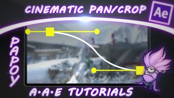 Adobe After Effects Tutorial - Cinematic Pan/Crop & Syncing