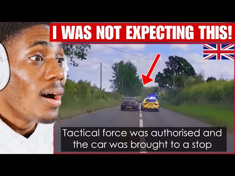 American Reacts to British Cops Ramming Dangerous Driver | They Do Pit Maneuvers in The Uk?