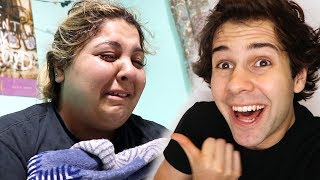 SURPRISE MADE LITTLE SISTER CRY!! (EMOTIONAL)