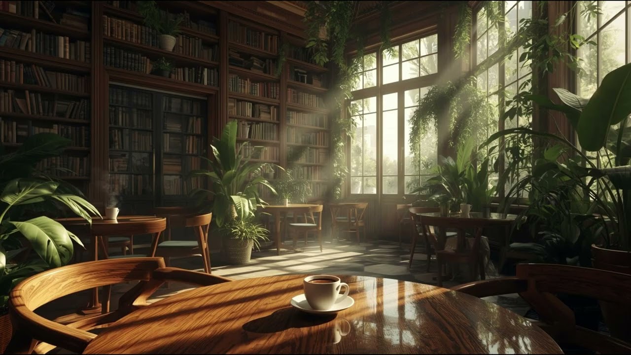 Soft Morning Coffee Ambience | Relax, Focus and Productivity