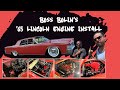 Boss Bolin&#39;s Custom 1965 Lincoln Continental Engine Install + Detailed Engine Bay