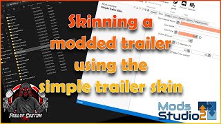 How To Skin Your Modded Trailers Using The Simple Trailer Skin Method In Modstudio....2025