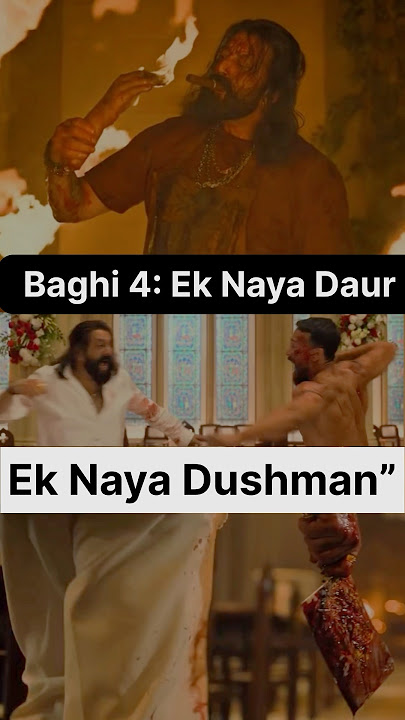 Baghi 4 Teaser Ko Dekh Ke Fans Pagal Ho Gye | Ek Naya Dushman | Tiger Shroff Baaghi 4 Action