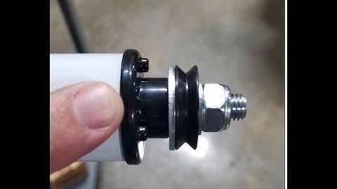 Longarm Frame Pole End Assembly - how to remove and install