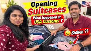 Details Opening my suitcase Part 1 ~sharing what happened in USA customs India to America ~ Family Traveler  Guide