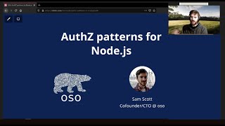 Authorization patterns in Node.js Applications