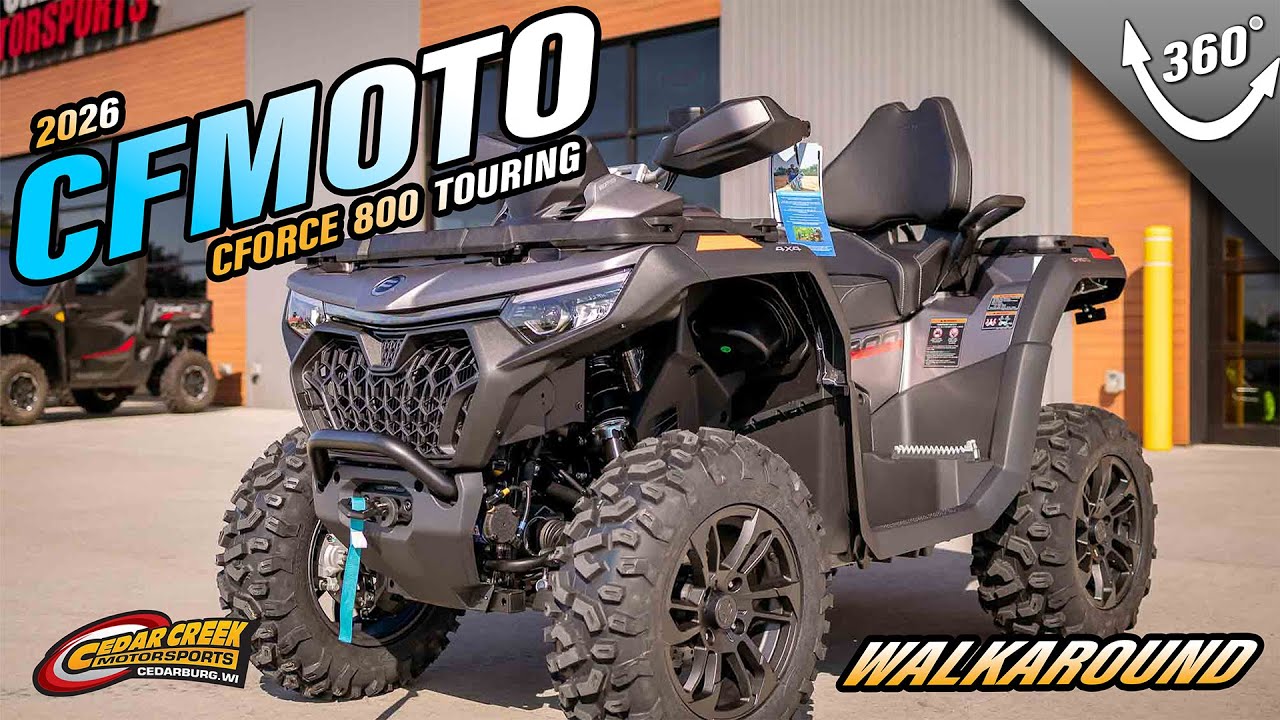 Walkaround | 2026 CFMOTO CFORCE 800 Touring