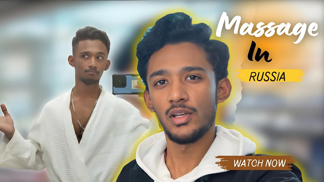 Massage with friends In Russia (fun vlog) | Mbbs abroad | 